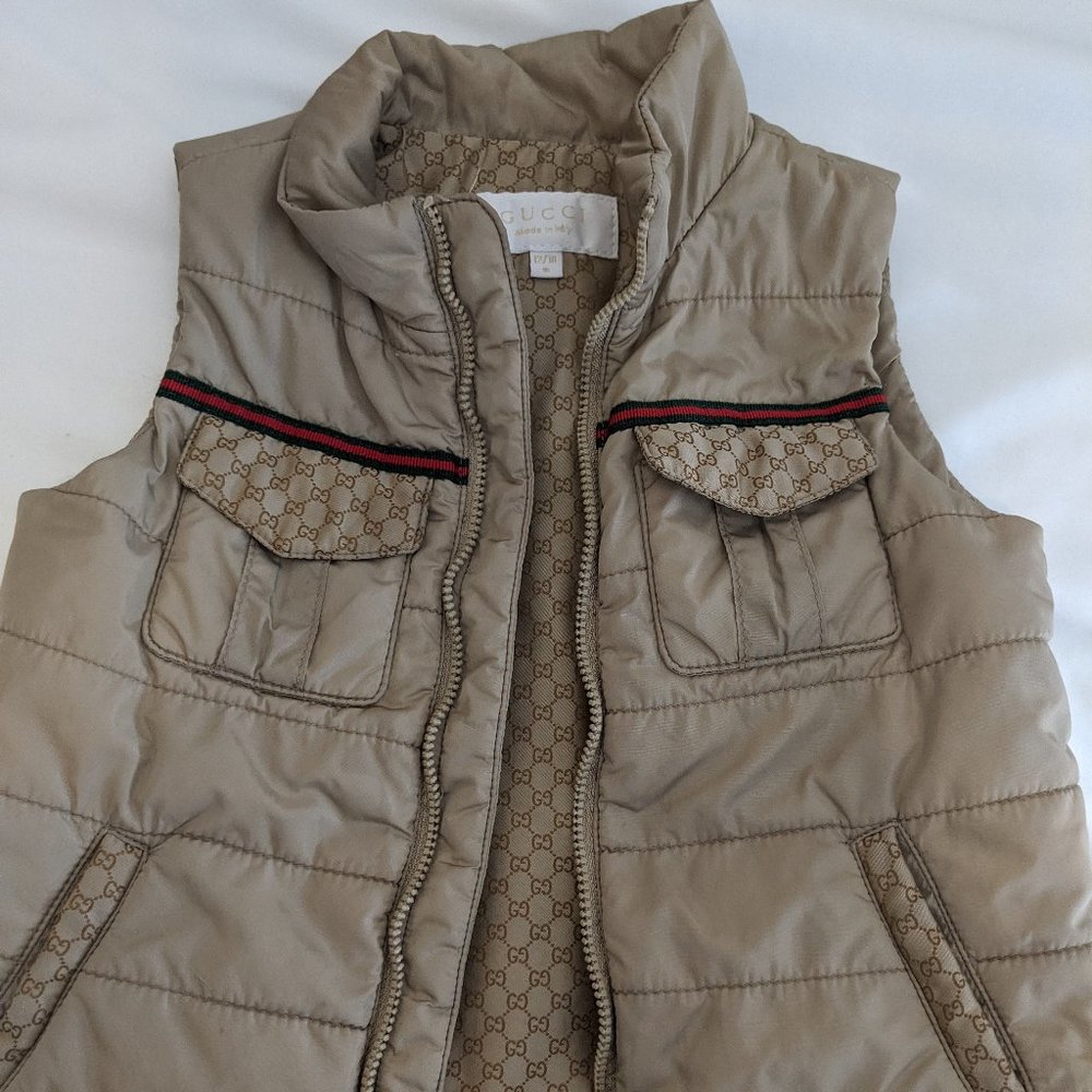 Kids Gucci vest Size 12/18 Months